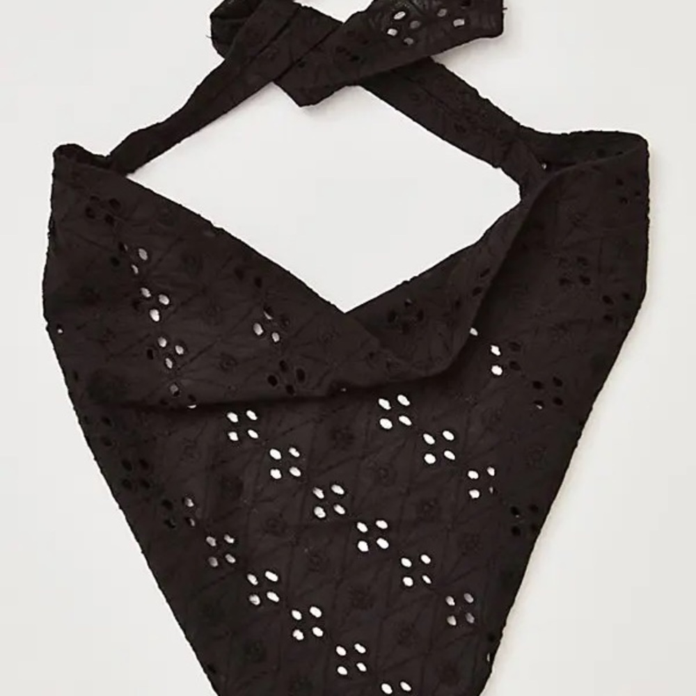 Free People Clark Eyelet Hair Scarf❤️ NWOT - Picture 2 of 5